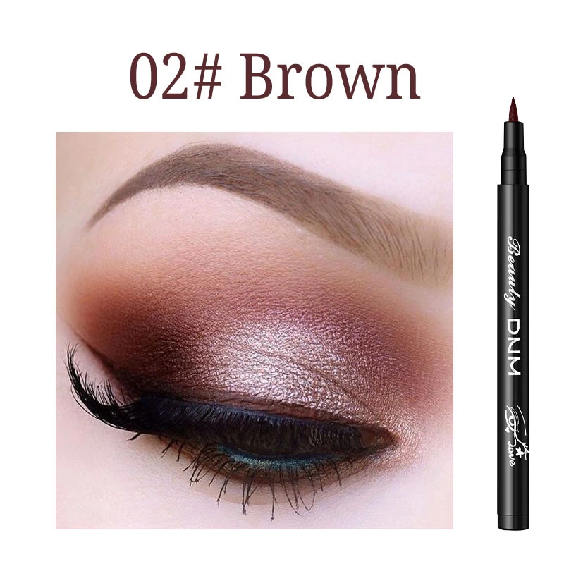 Dnm Color Eyeliner Long-Lasting Waterproof And Non-Smudge Liquid Eyeliner