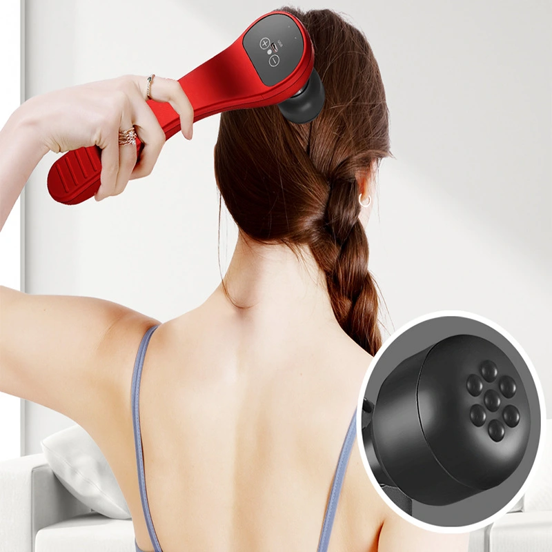 Electric USB Mini Fascia Gun Vibration Muscle Relaxing Massager Electric Impact Gun Fitness Device