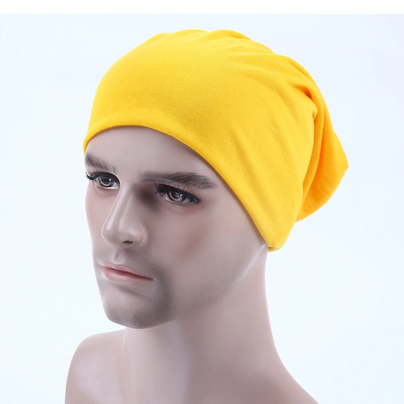 Cotton Pure Color Autumn Winter Hat