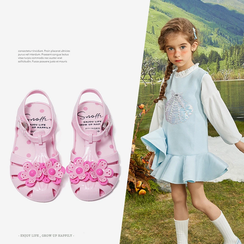 Girls Sandals Summer Princess Fashion
