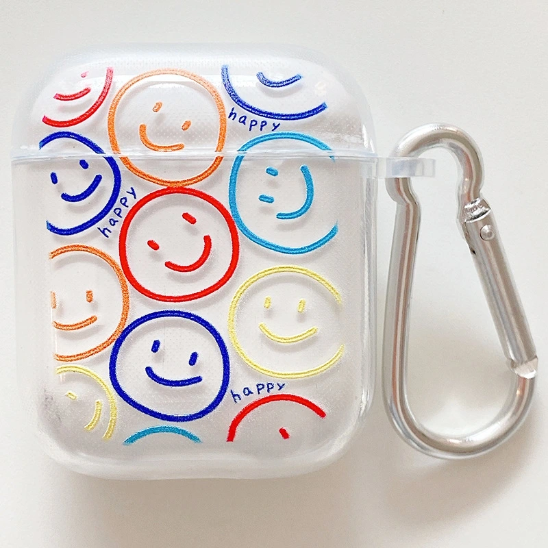 Compatible with Apple, Simple Painted Tpu Soft Shell For Bluetooth Headset Airpods Protective Cover