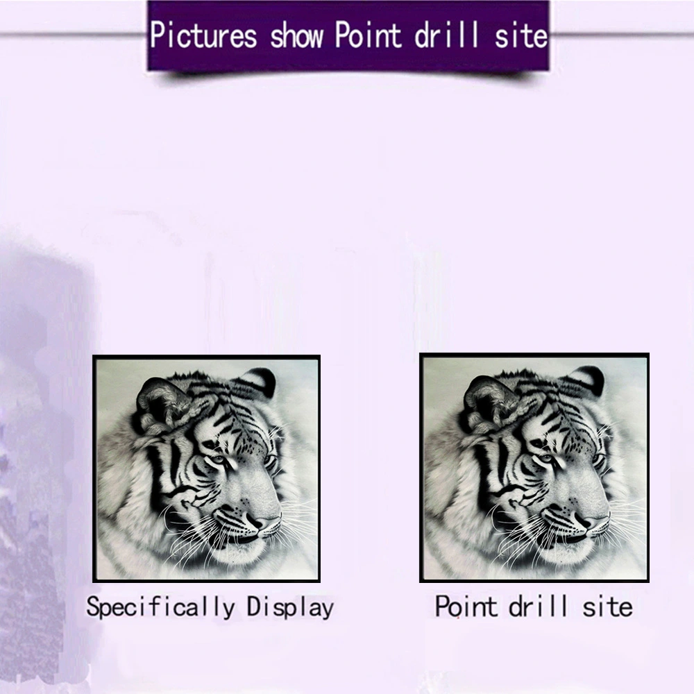 Bedroom Striped Tiger Decoration