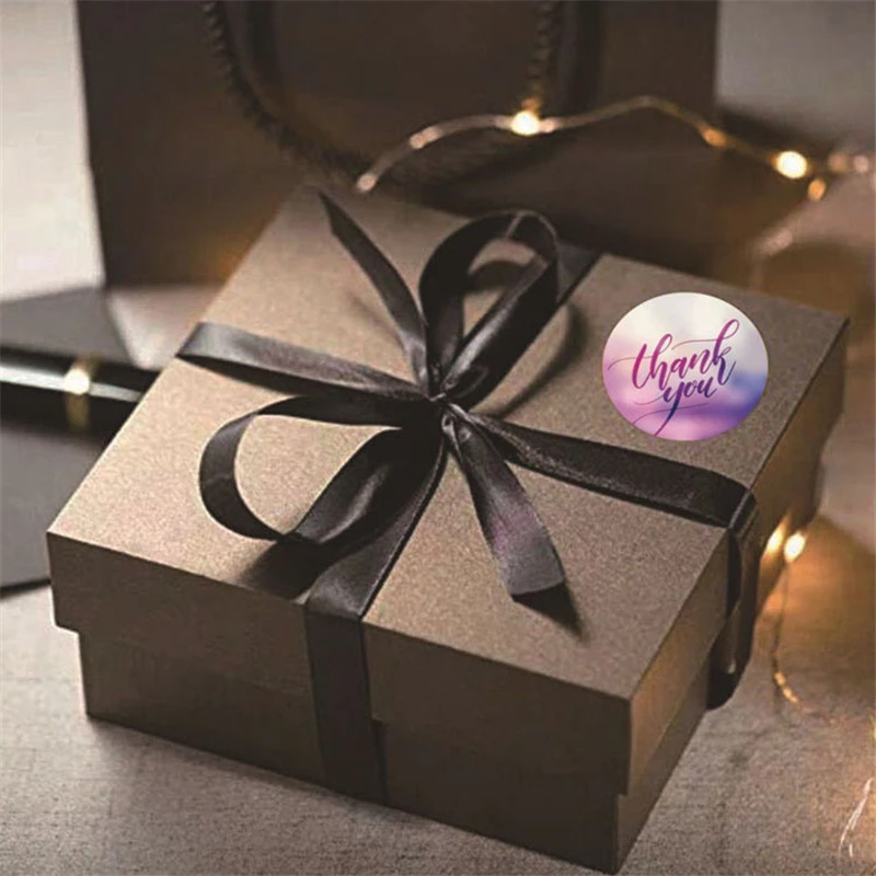 THANK YOU Handicraft Gift Decoration Sealing Sticker Label