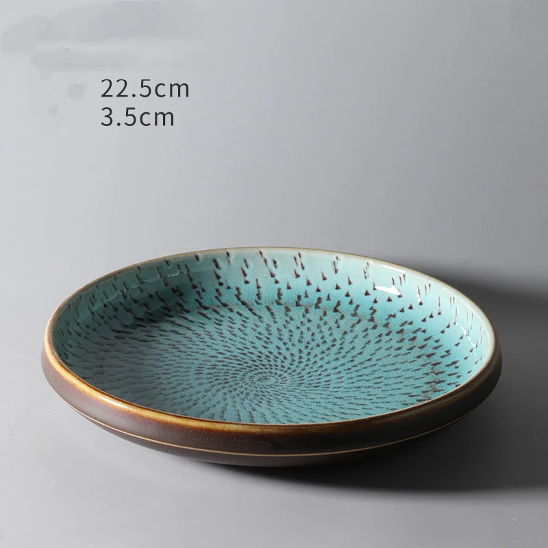 Steak Dinner Plate Household Ceramic Western Dinner Plate