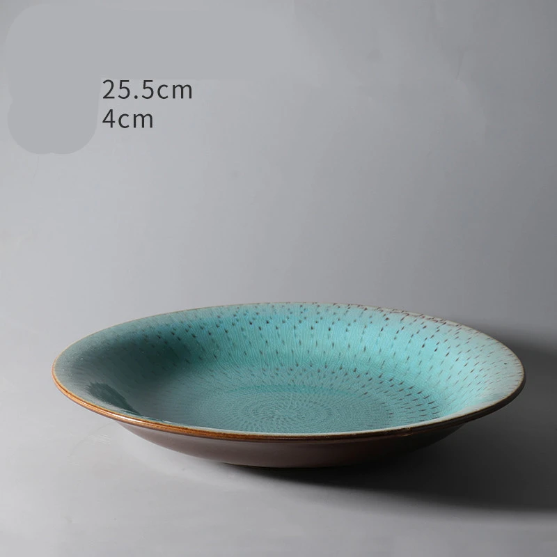 Steak Dinner Plate Household Ceramic Western Dinner Plate