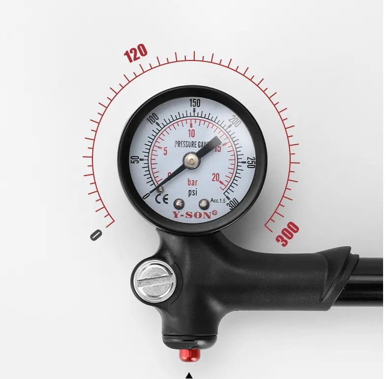 Bicycle Pump High-Pressure Portable Inflator
