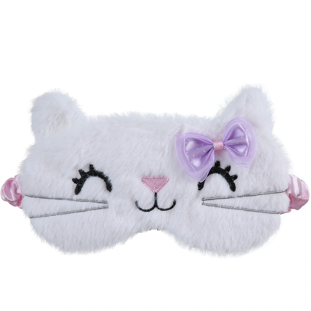 Girly Cute Plush Blackout Sleep Eye Mask