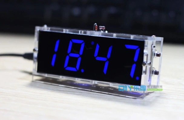 51 Single Chip Microcomputer Digital Clock Kit