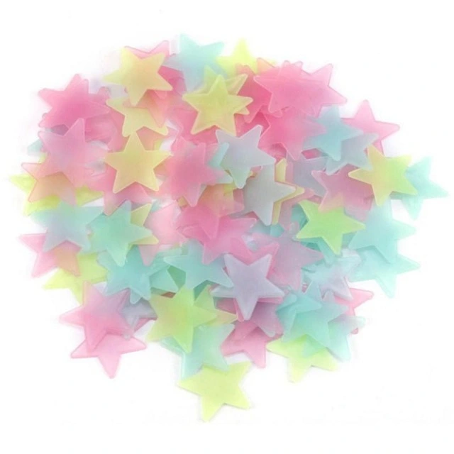 Luminous Series Size Star Wall Stickers Bedroom Living Room Home Independent DIY