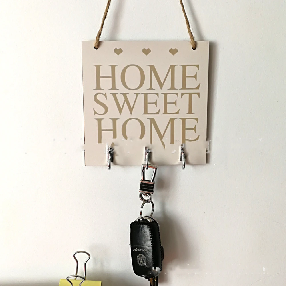 Home Decoration Hanging Board With Hook