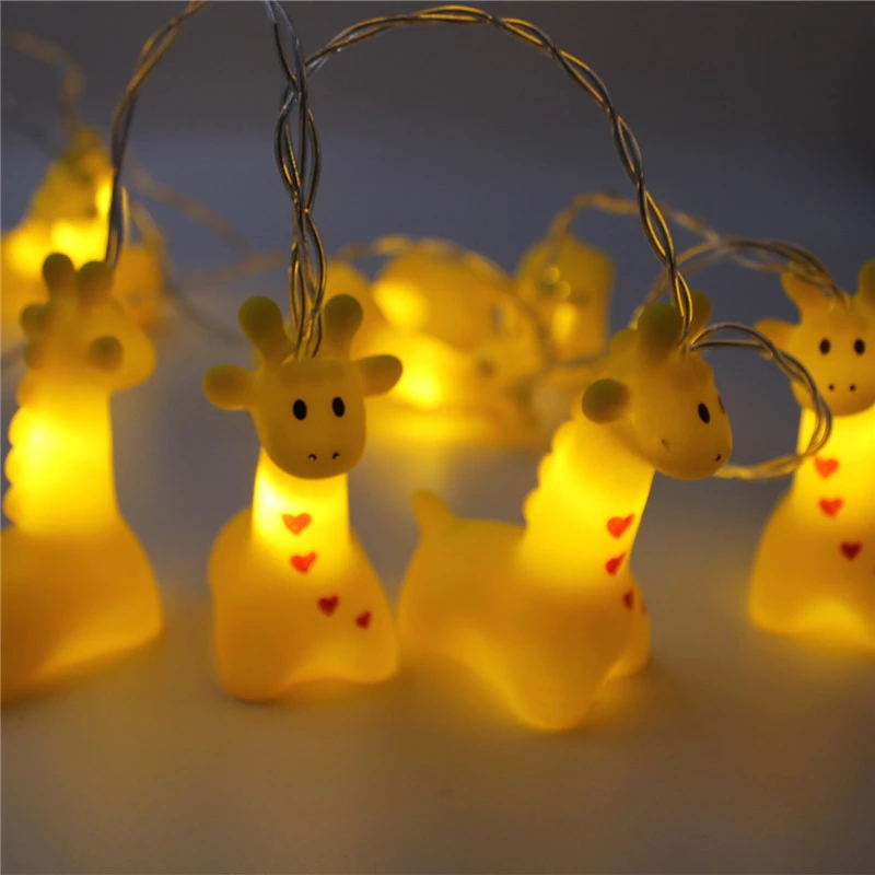 Cute Animal Lighting String For Home Ins Photography Props