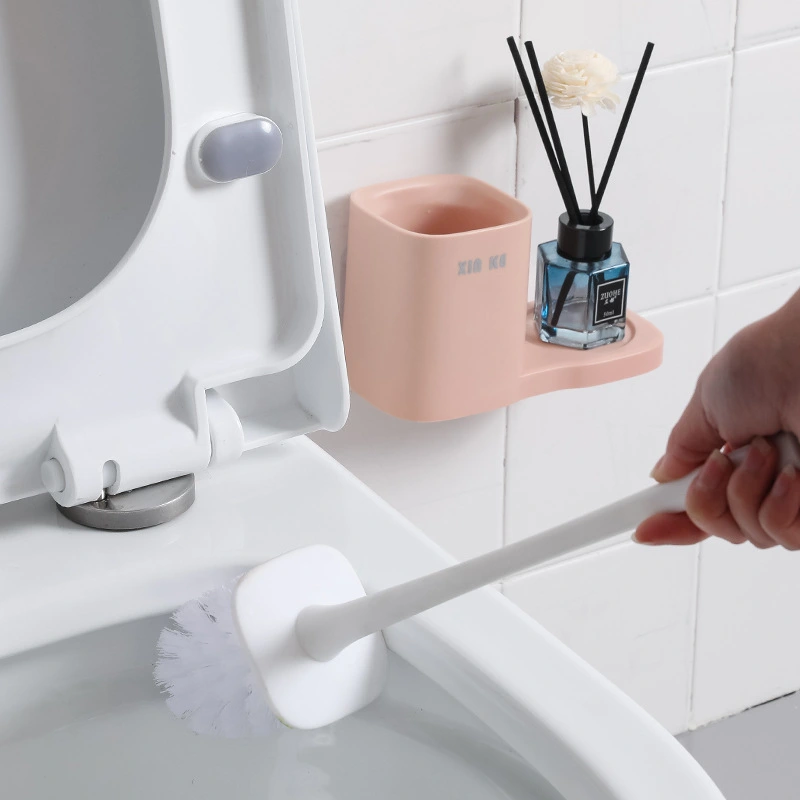 Punch-Free Wall-Mounted Washing Toilet Brush Toilet Toilet Cleaning Brush Rack