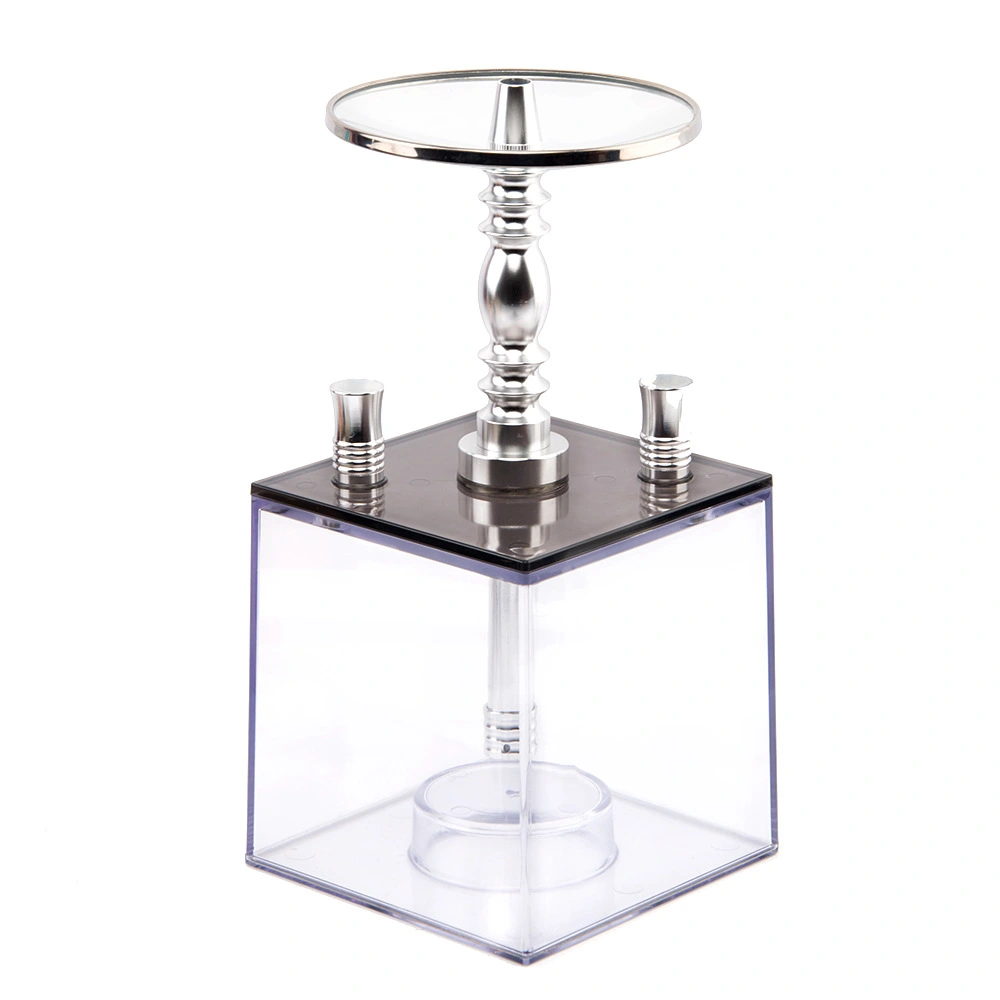 Arab Cube Acrylic Hookah Set Plastic