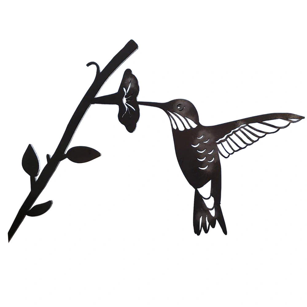 AliExpress Hummingbird Feeding Bird Owl Metal Bird Independent Decoration Insert Wrought Iron Decoration