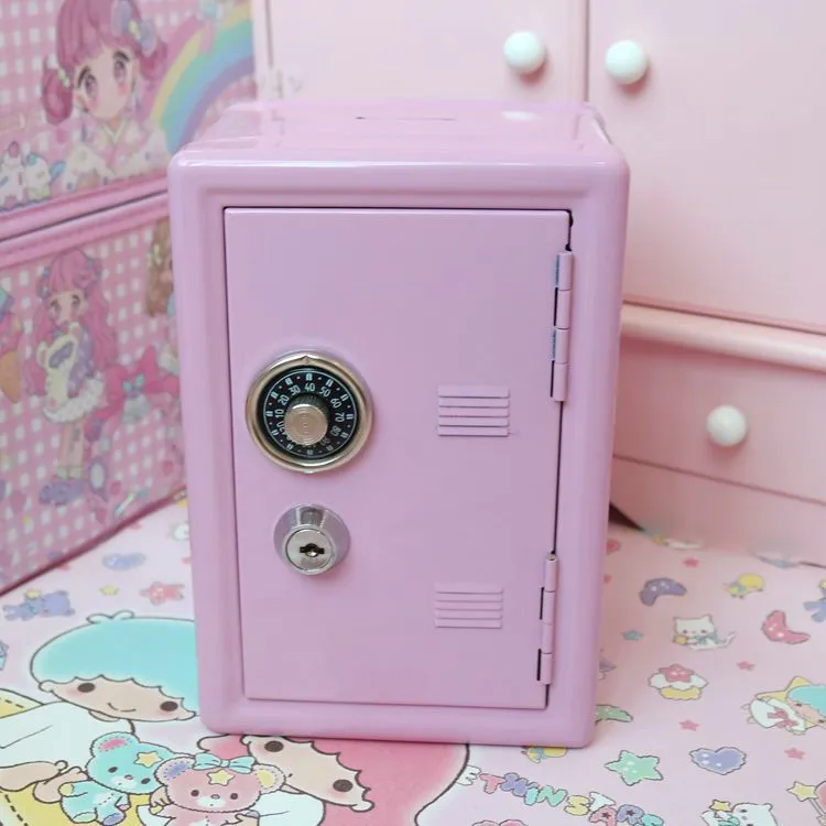 Girl Heart Piggy Bank Decorative Safe Box Piggy Bank