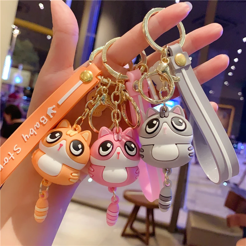 Doll Cute Little Cat Keychain Pendant