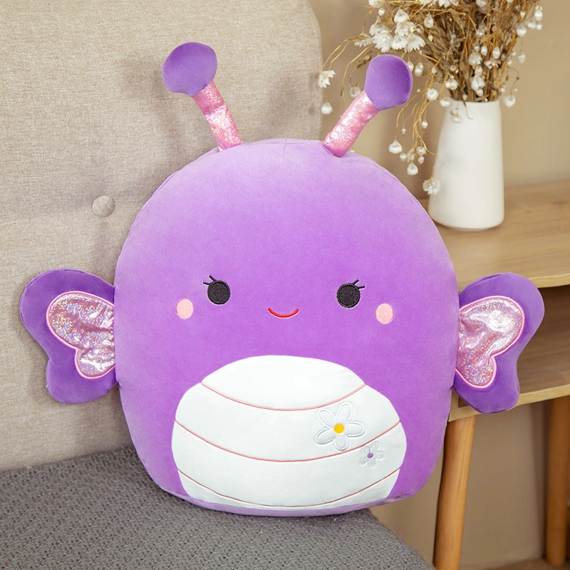 Cute Octopus Pillow Dinosaur Plush Toy Pig Doll Bed Sleeping Animal Pillow Doll Girl Gift
