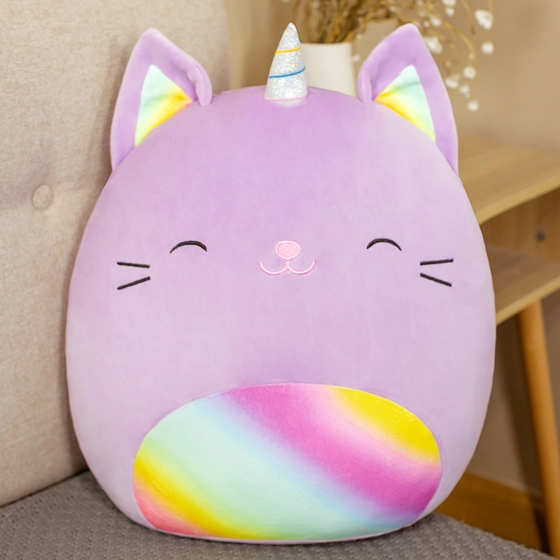 Cute Octopus Pillow Dinosaur Plush Toy Pig Doll Bed Sleeping Animal Pillow Doll Girl Gift