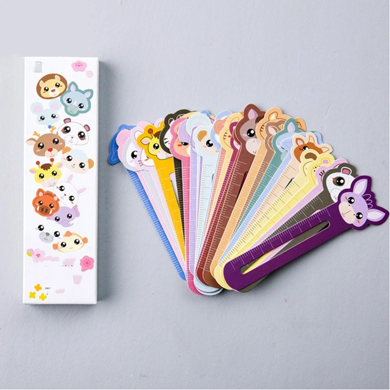 Cute Animal Farm Paper Bookmark Book Holder Multifunctional Kawaii Children's Stationery For School