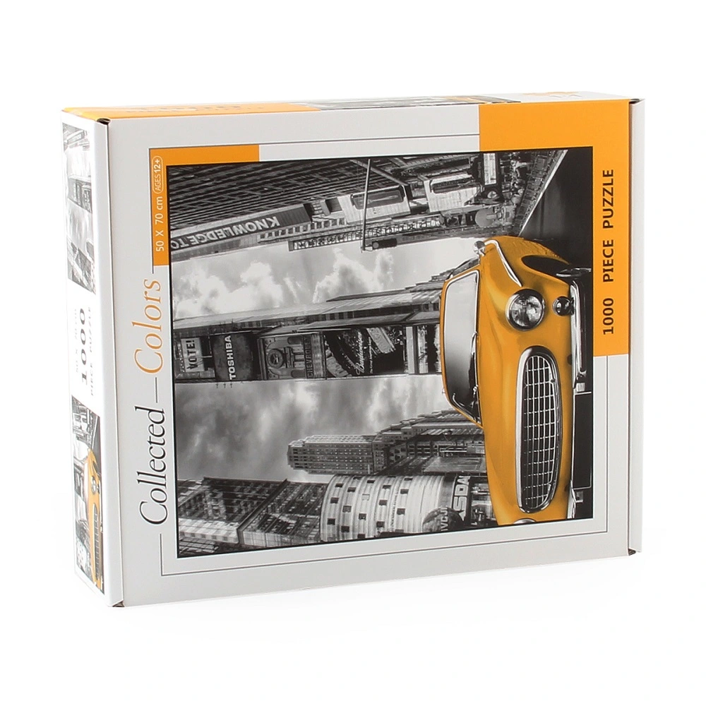 1000-piece 3D puzzle New York Street Thicken Paper Jigsaw