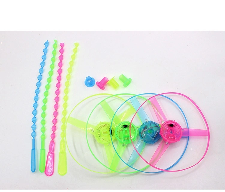 Glowing Hand Pushing UFO Toy
