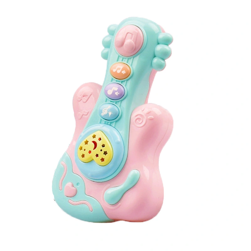 Early Childhood Education Music Drum Rattles Puzzle Baby Hand Drum Story Machine Light Projection Toy