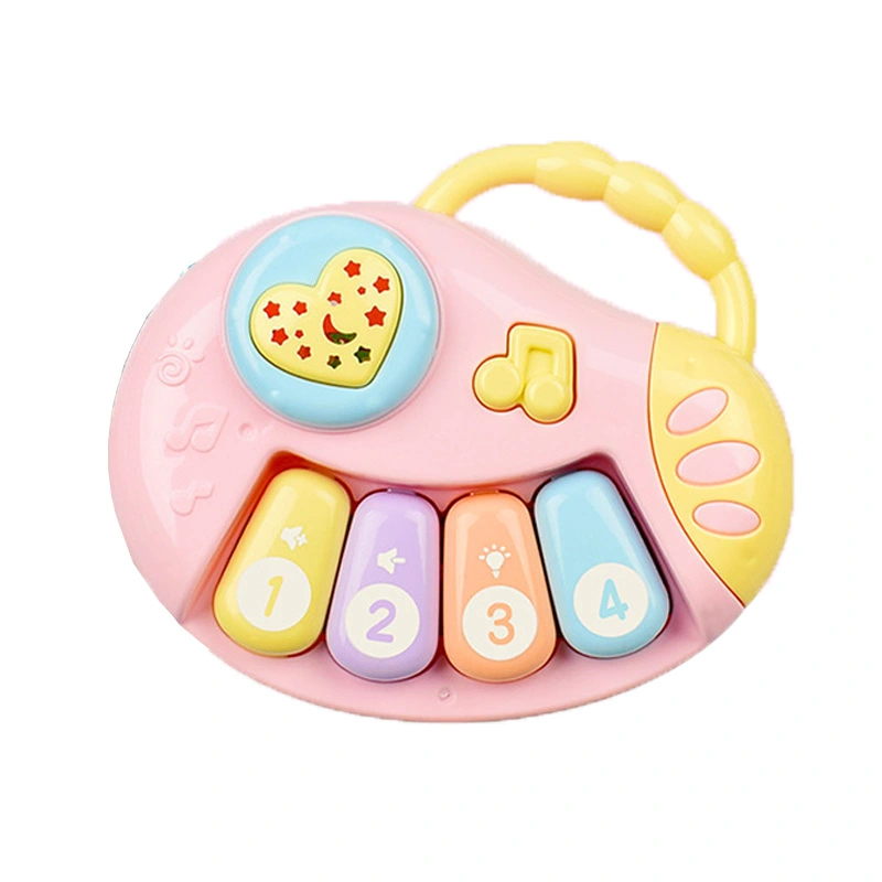 Early Childhood Education Music Drum Rattles Puzzle Baby Hand Drum Story Machine Light Projection Toy