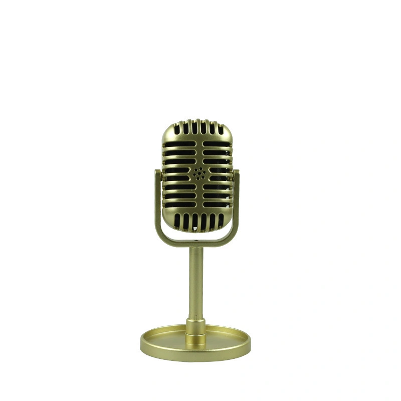 Stage Simulation Vintage Retro Microphone