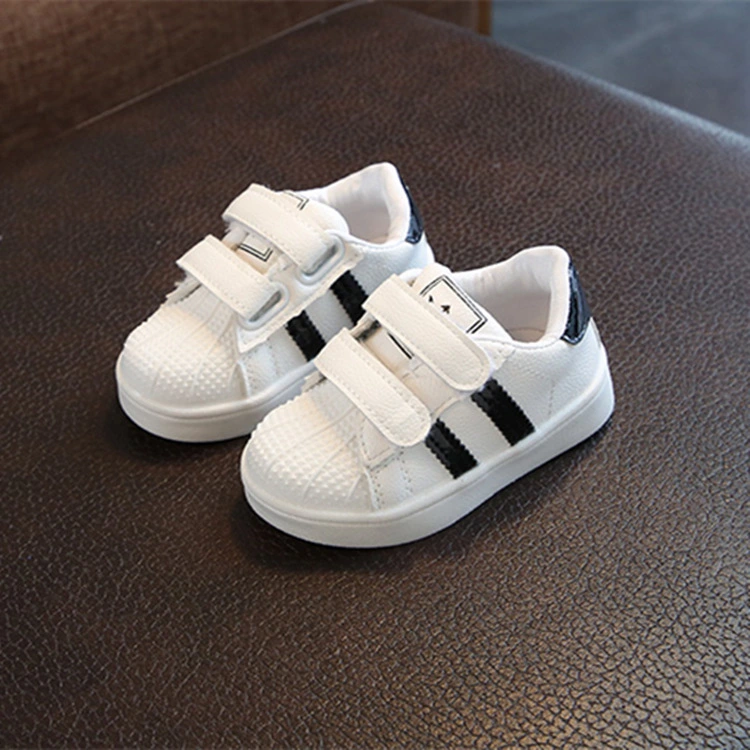 Men's And Women's Baby Shell-toe Sneakers, Children's Casual White Shoes, Children's Soft Sole Shoes