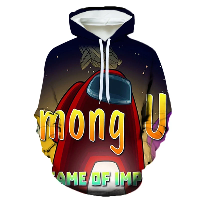 3D Digital Printing Casual Fashion Loose Men'S And Women'S Pullover Sports Hoodie Sweater