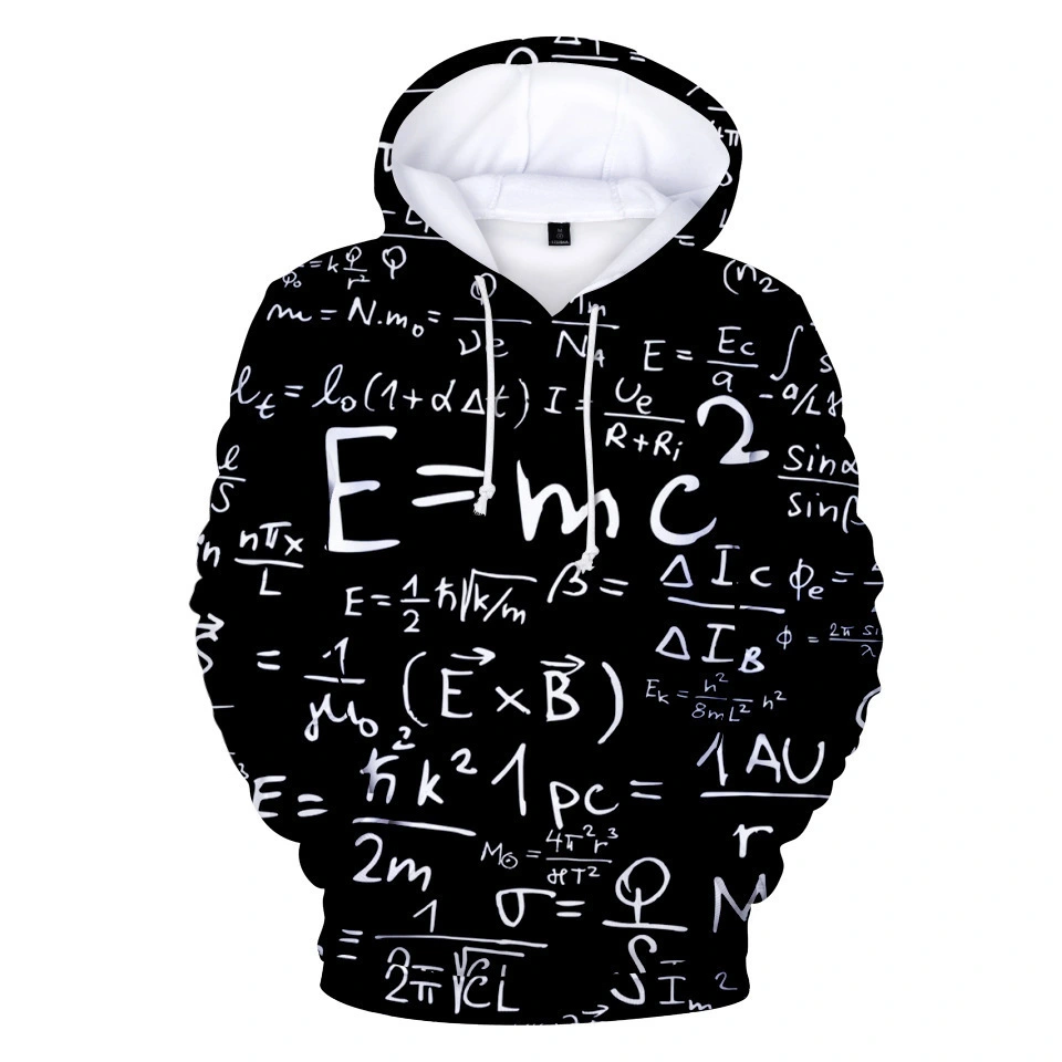 Men's 3D Digital Print Hooded Sweatshirt