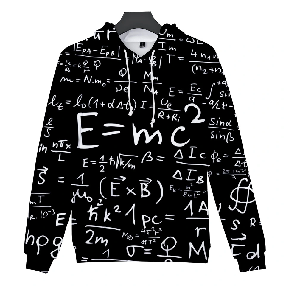 Men's 3D Digital Print Hooded Sweatshirt
