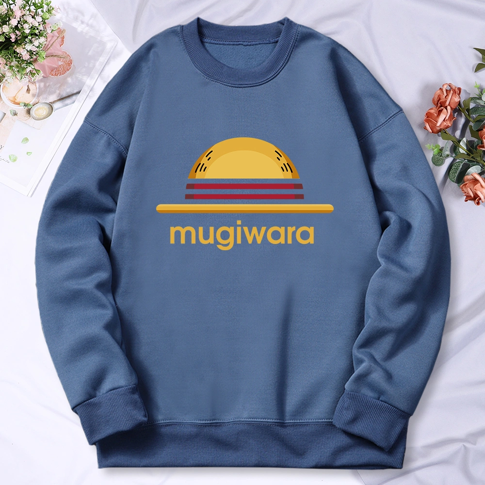 Straw hat Anime printing Man Cartoon Men Hoodies Autumn