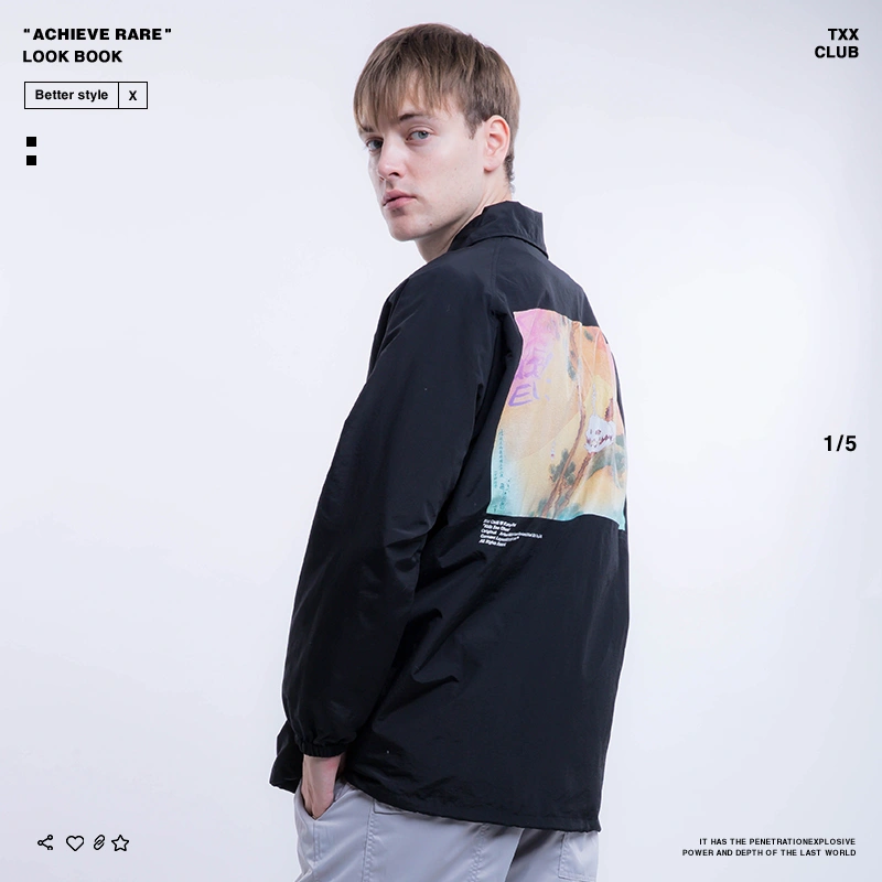 Jacket Loose And Versatile Casual Coach Windbreaker