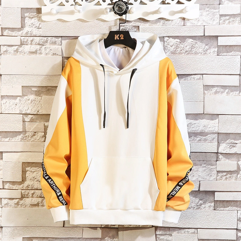 New Sweater Men's Jacket Fall Youth Student National Tide Large Size Trend Loose Casual Hooded Pullover