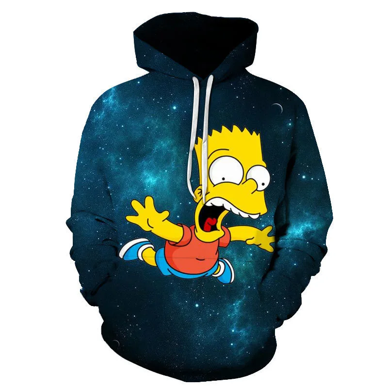 3D Digital Printing Casual Creative Round Neck Sweater