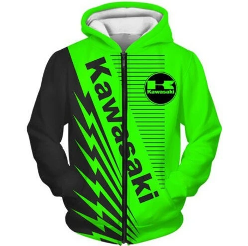 Kawasaki Kawasaki Long Sleeve Digital Print Sweatshirt