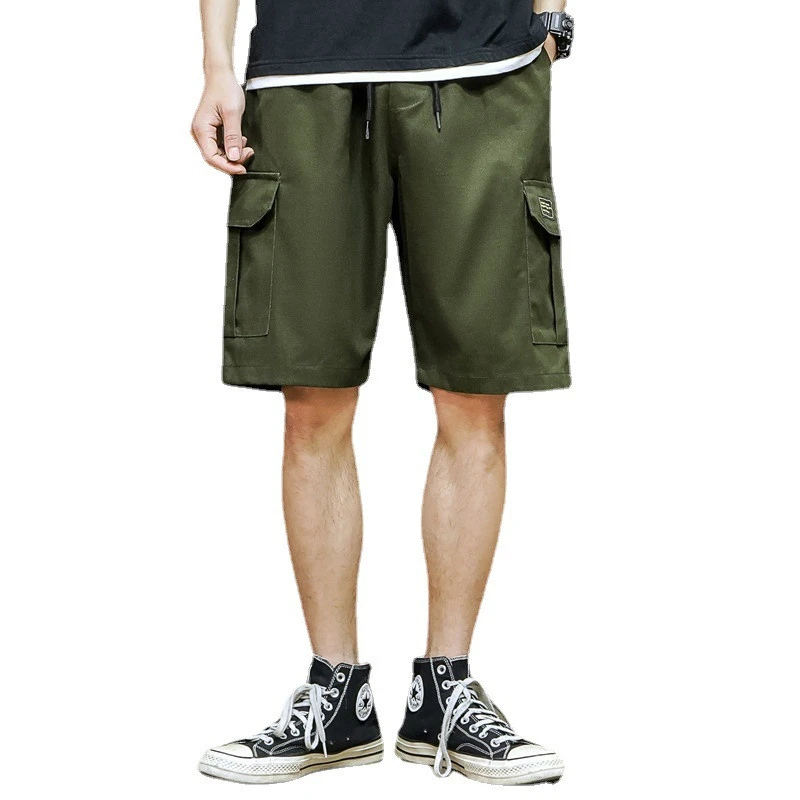 Casual Plus Size Shorts Men's Five-point Pants Multi-pocket Tooling Style Loose Men's Shorts