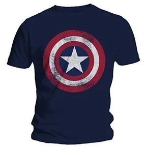 Men's Captain America Shield Men's T-Shirt Short Sleeve