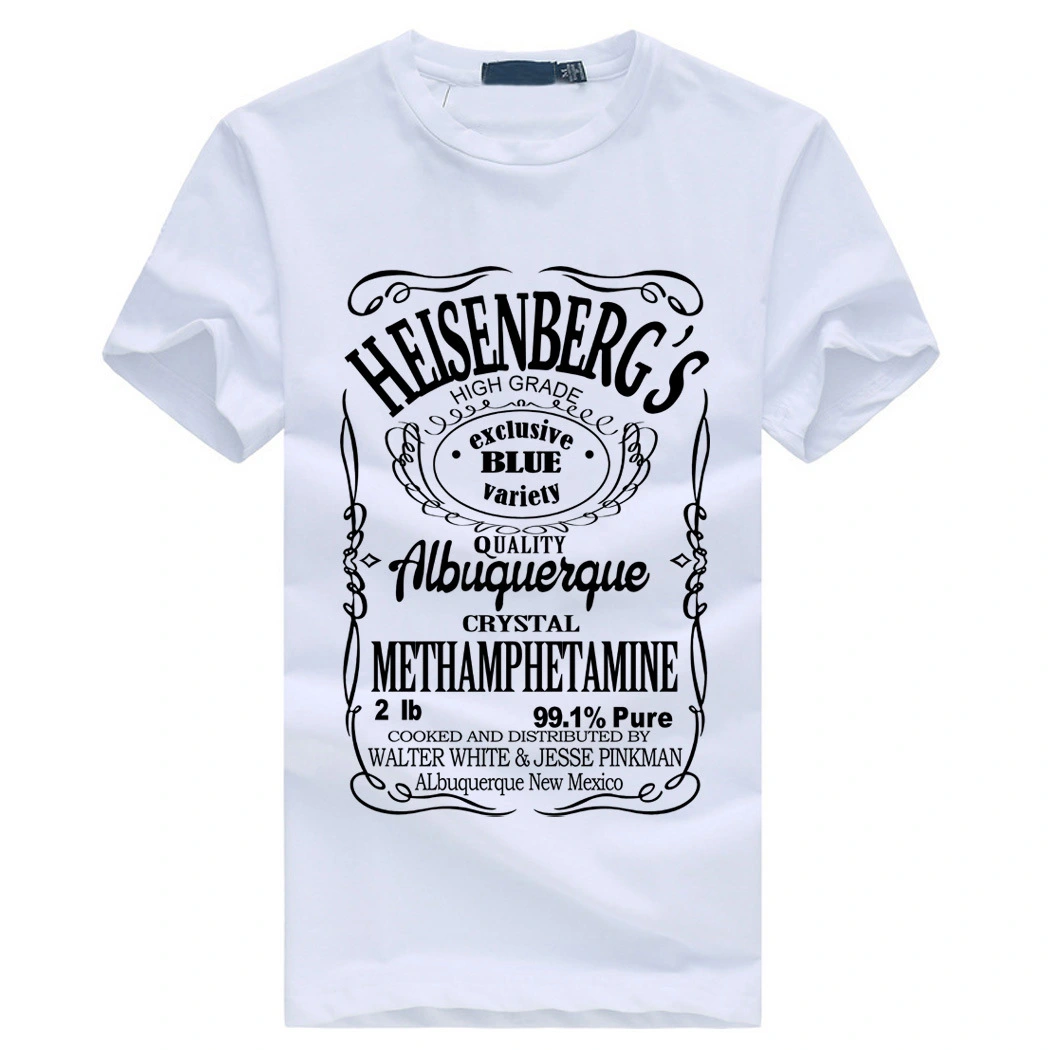 Men's T-Shirt Letter Printing