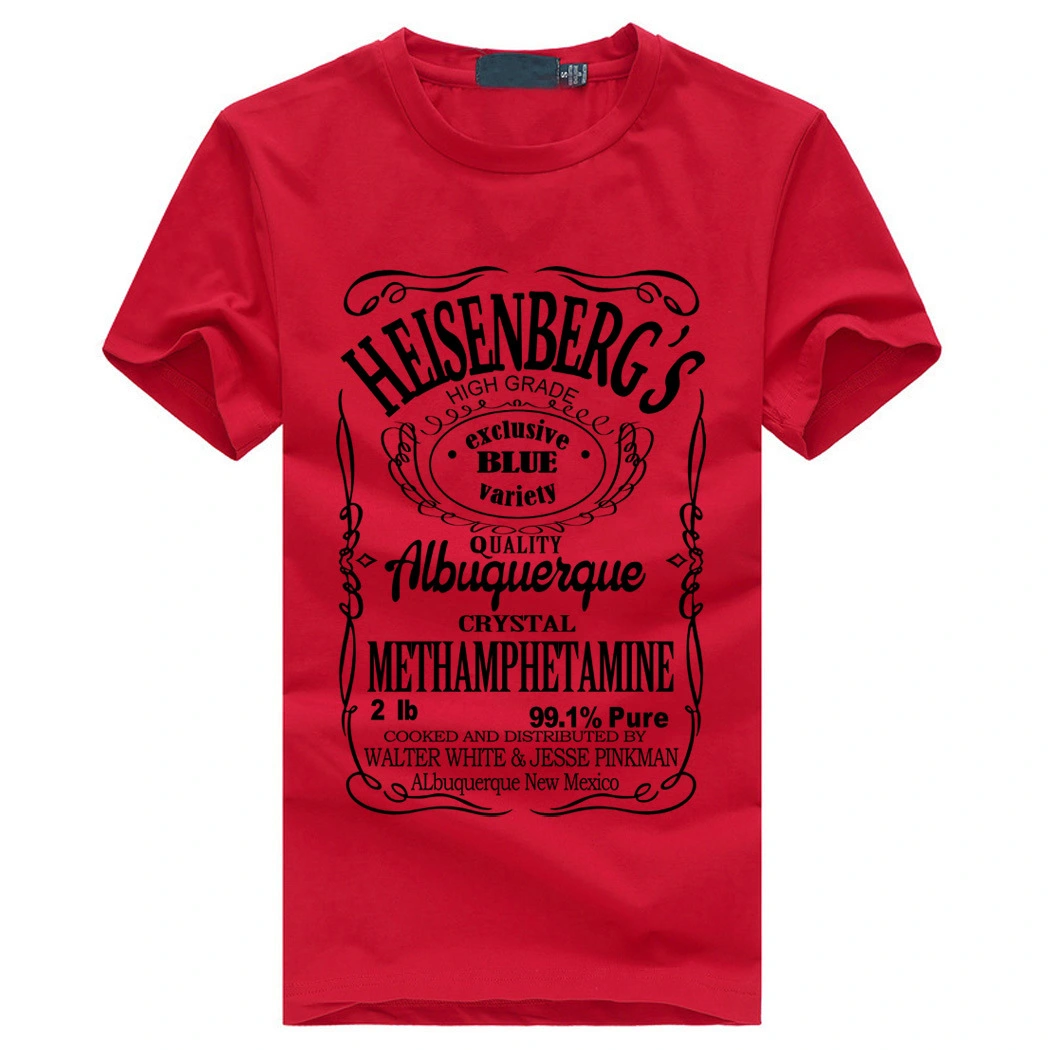 Men's T-Shirt Letter Printing