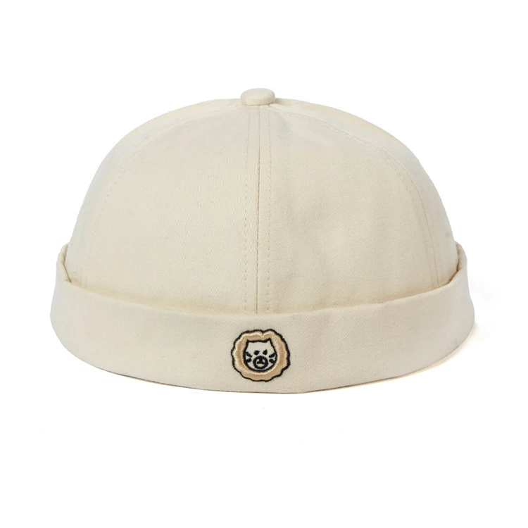 Women's Cotton Soft Top Embroidered Rogue Melon Hat