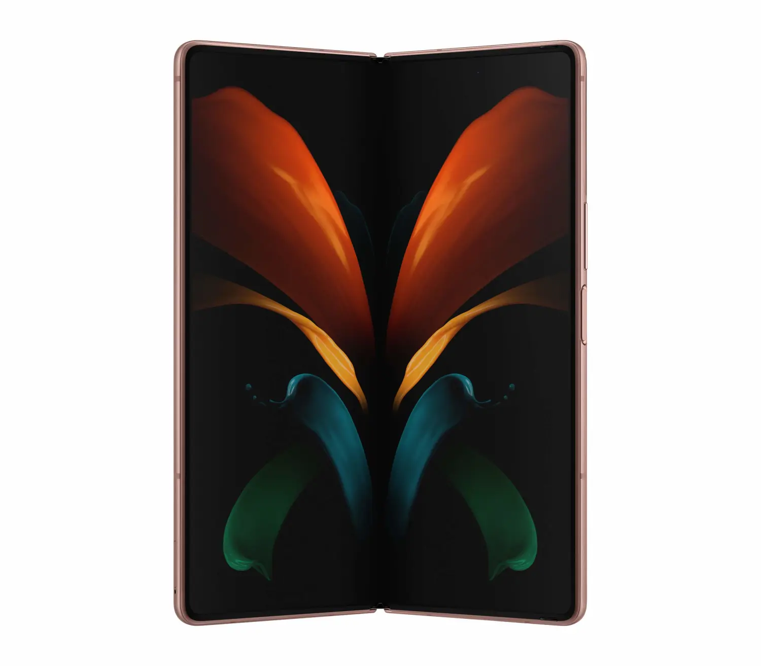 Samsung Galaxy Z Fold 2 5G | Factory Unlocked Android Cell Phone | 256GB Storage | US Version Smartphone Tablet | 2-in-1 Refined Design, Flex Mode | Mystic Bronze