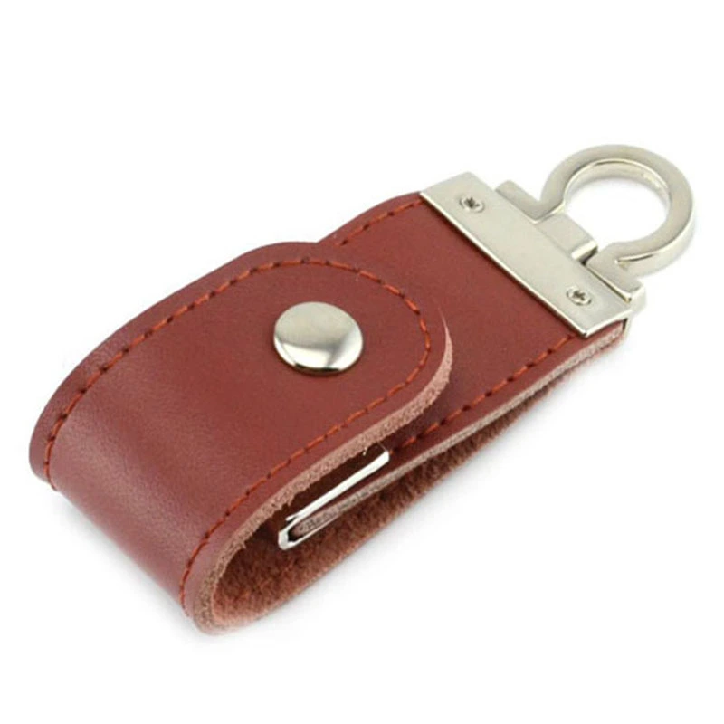 Creative Metallic Leather Usb Flash Drive 4Gb 8Gb 16Gb 32Gb 64Gb 128Gb Memory Media U Disk Hot Sale