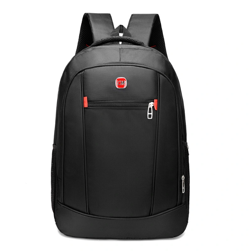 Solid Color Backpack Men's Business Computer Bag