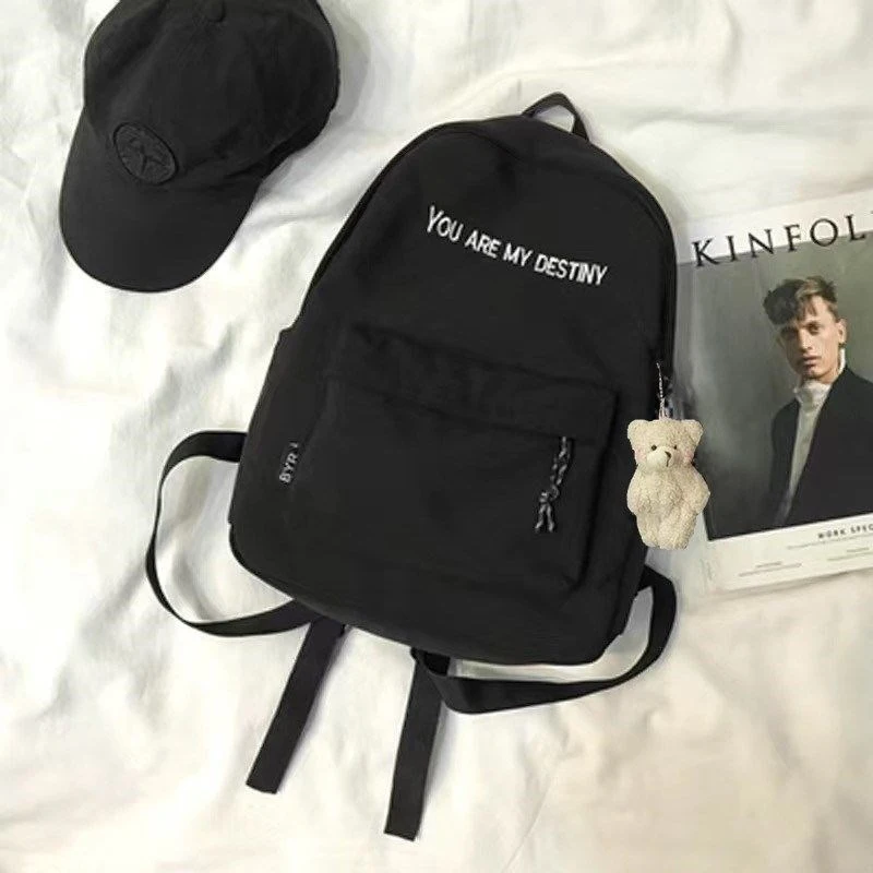 Schoolbag Men'S Trendy Cool Street Trend Backpack High School