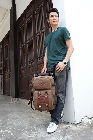 Berk - Large Canvas Traveller Backpack