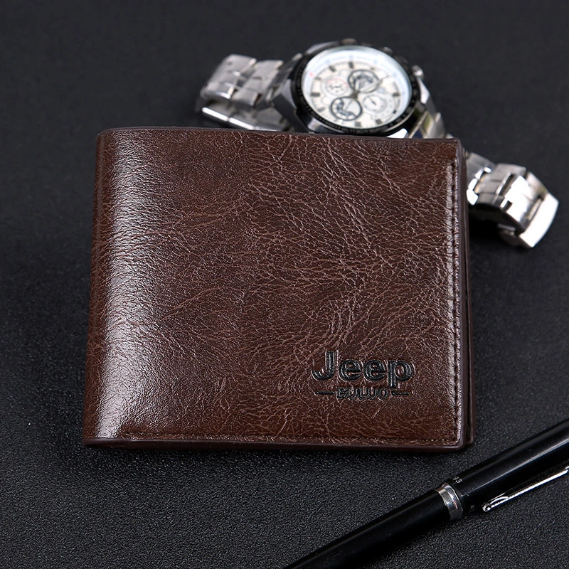  Men's Short Wallet PU Leather