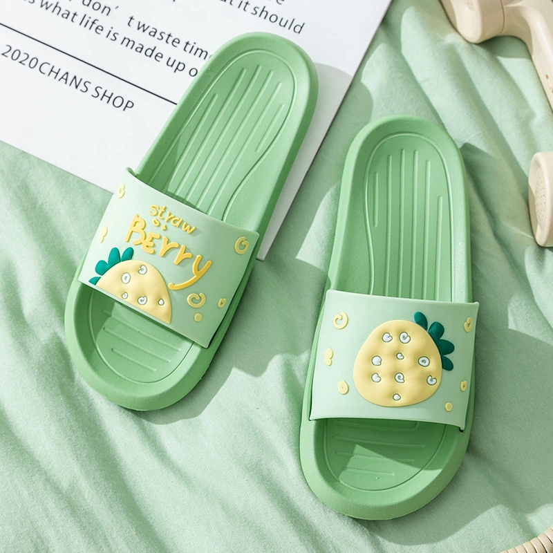 Lovely Slippers Women''S Summer Fashion Wear Bath Antiskid Men''S Home Couple Cool Slippers Stepping On Excrement Feeling Indoor