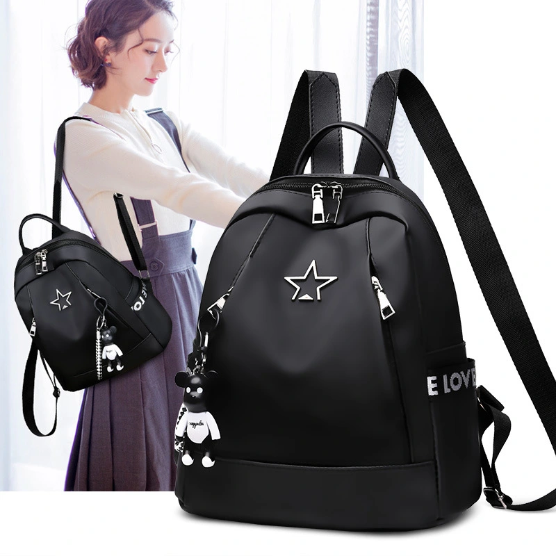 Waterproof Oxford Cloth Backpack New Mummy Bag Korean Fashion School Bag